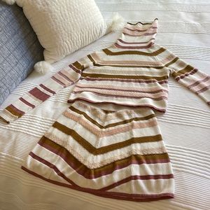 Free People 2 piece sweater outfit